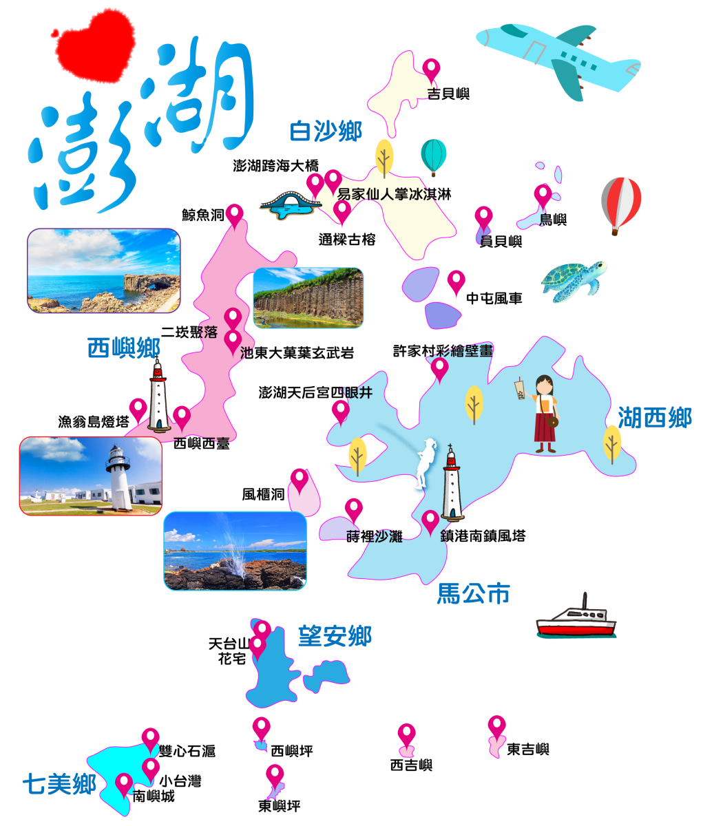 澎湖三日～南方四島巡弋、跳島遊行程特色圖片1